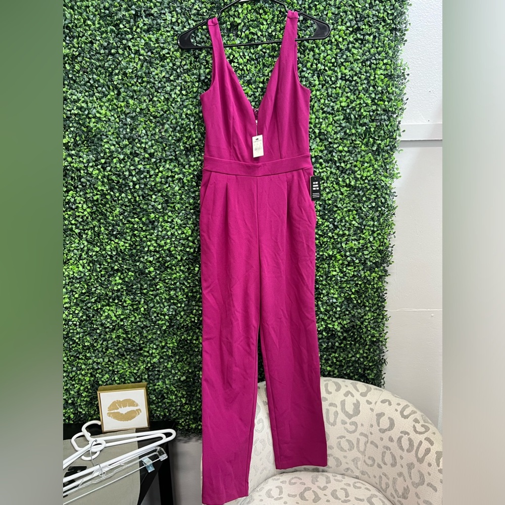 NWT Express Fushia Pants Romper